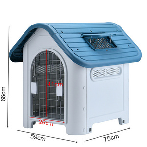 Wholesale Waterproof Portable Large Medium Indoor Outdoor Plastic Pet Cat Dog Sleeping House