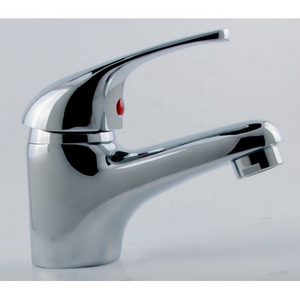 High quality low price zinc single handle chrome bathroom faucet