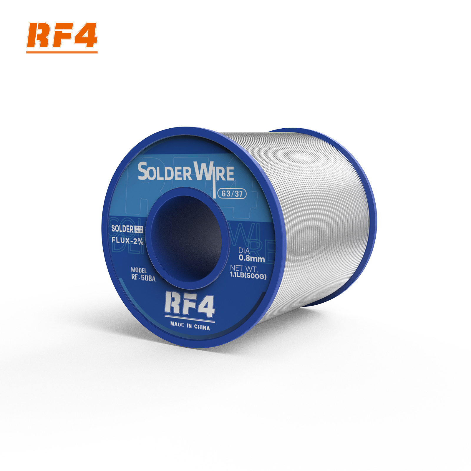 RF4 0.6/0.8mm 500G 63% Flux Rosin Core Lead Tin Solder Wire For Electronics Soldering Welding  BGA Rework Accessories