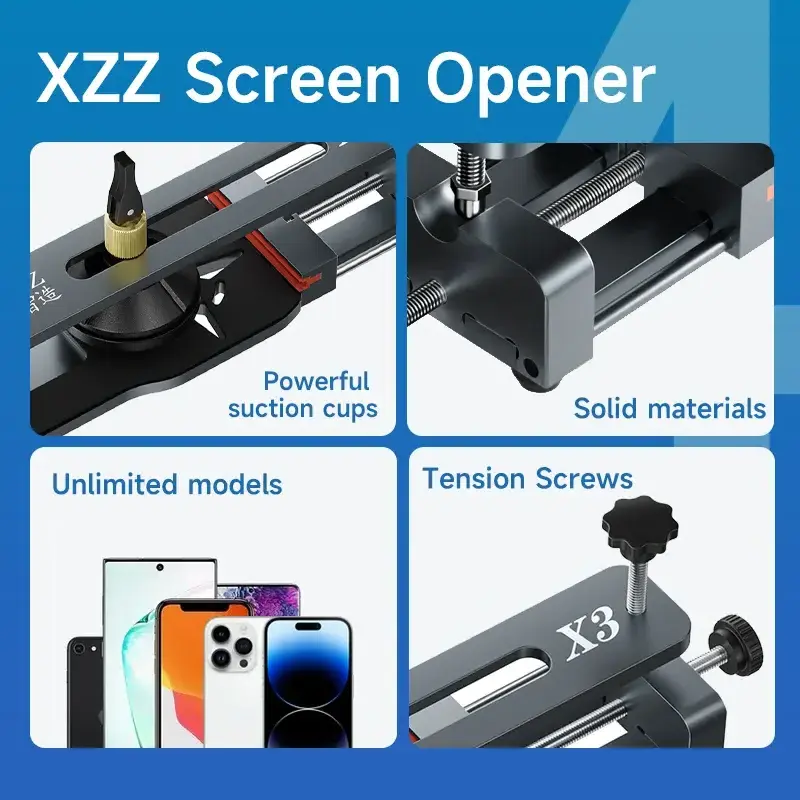 XZZ X3 LCD Screen Heating-Free Removal Disassembly Fixture For iPhone Android Mobile Phone Touch Display Fixing Clamp