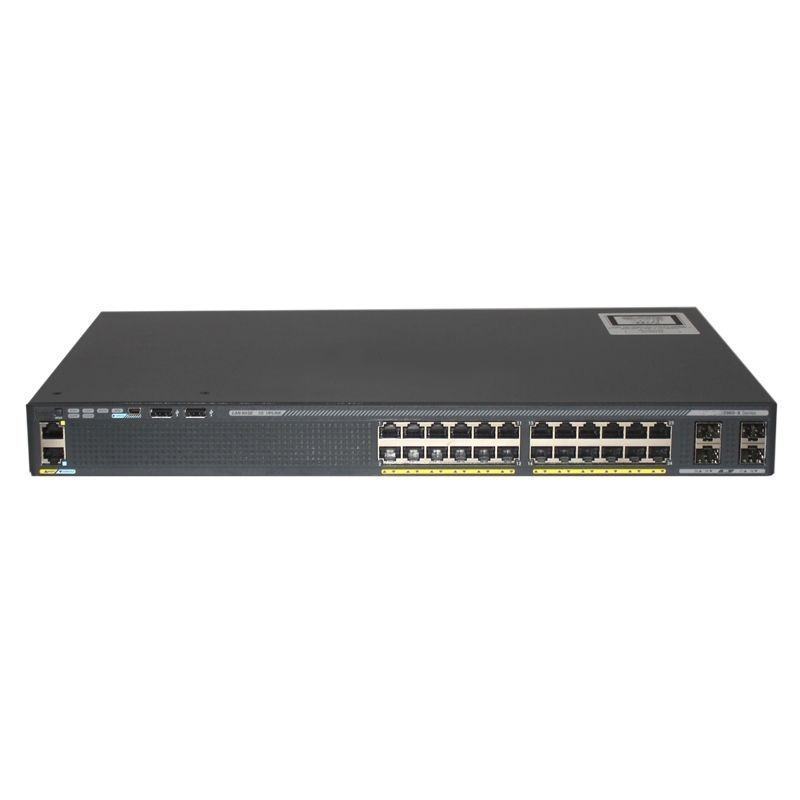 High Quality CISC0  WS-C2960X-24TS-L Original 2960-X Series 24 Port Network Switch WS-C2960X-24TS-L