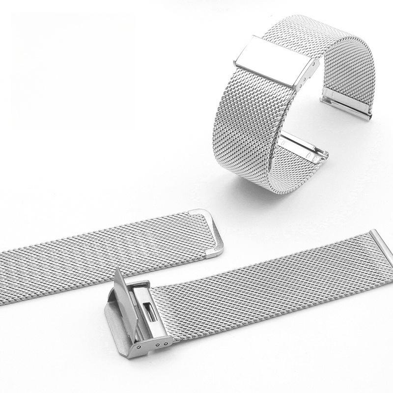 Mesh stainless steel watch band 40mm 41mm 44mm 45mm for apple watch series 7 6 5 4 3 metal strap milanese loop