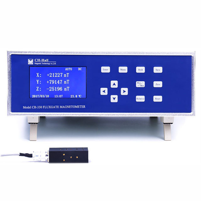 CH-330 digital vector magnetometer/fluxgate magnetometer/magnetic induction magnetometer