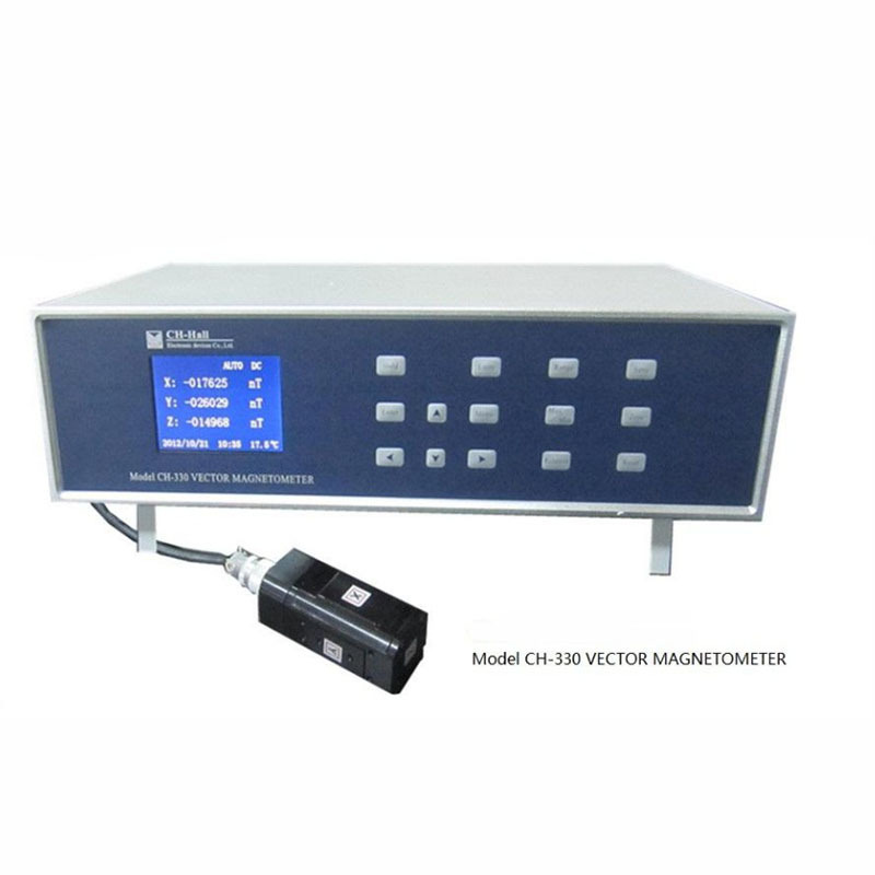 CH-330 digital vector magnetometer/fluxgate magnetometer/magnetic induction magnetometer