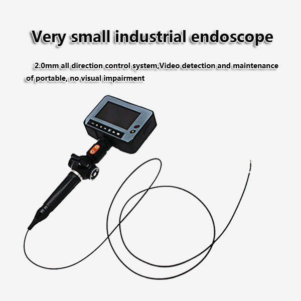 2mm mini endoscope four-way aritculation industrial endoscope videoscope for engine inspection borescope