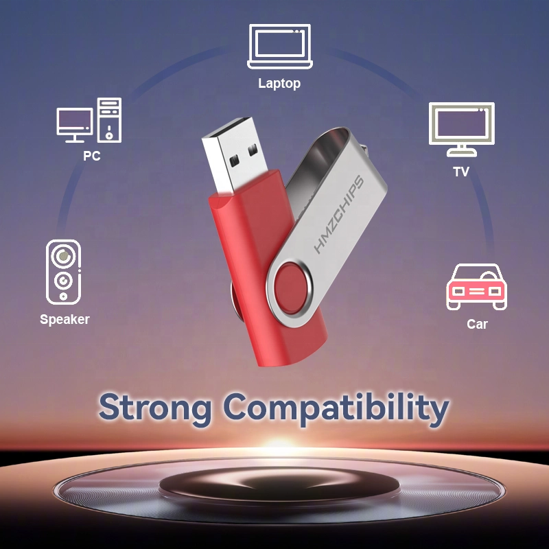 HMZCHIPS Custom Logo USB 2.0 3.0 Thumb Drive Pen Drive flashdisk Memorias Cle 4GB 6gb 8GB 1tb Memory Stick USB Flash Drives