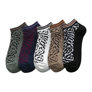 Cheap socks summer women designer ankle knit leopard print socks