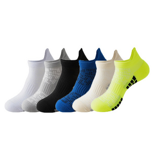 2024 Spring Summer Men Women Short Sports Socks Multi-color Towel Bottom Professional Running Socks