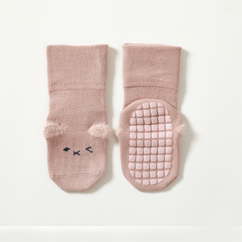 21 Styles newborn soft thickened cotton terry winter cute 3d animal cartoon toddler non slip baby shoe socks