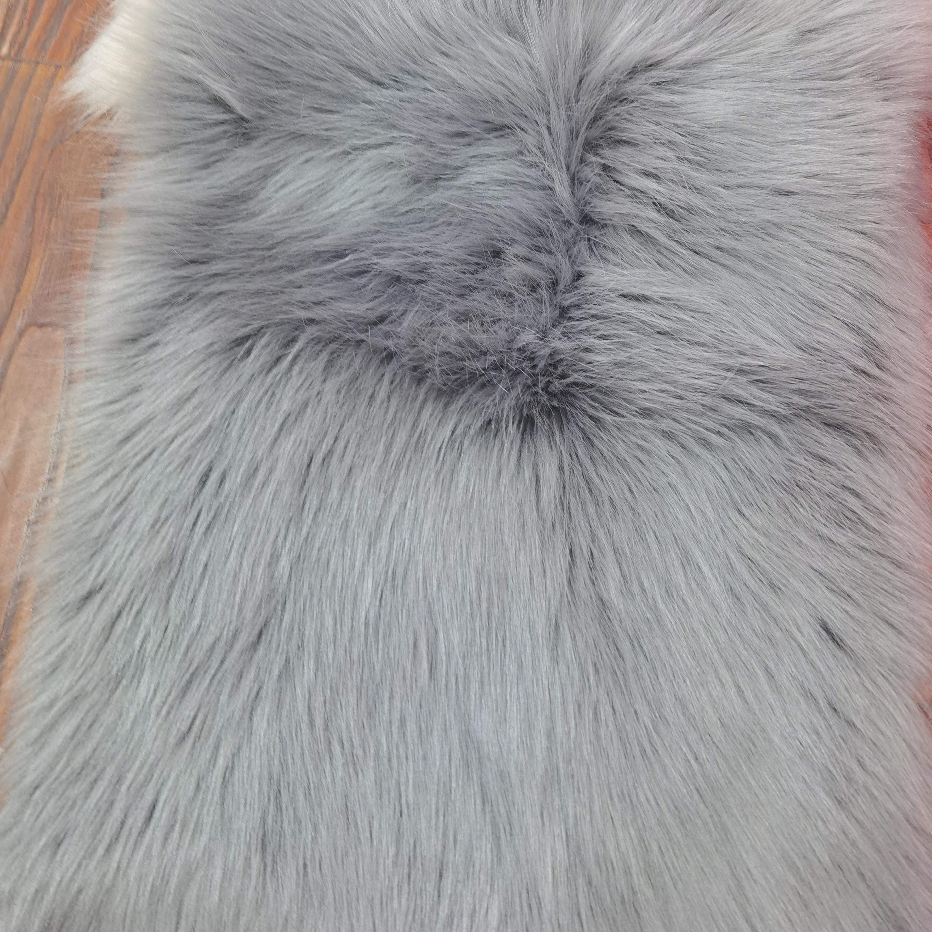 850g/m 25mm hair 75% acrylic 25%polyester  garment and home decoration usage  faux fur