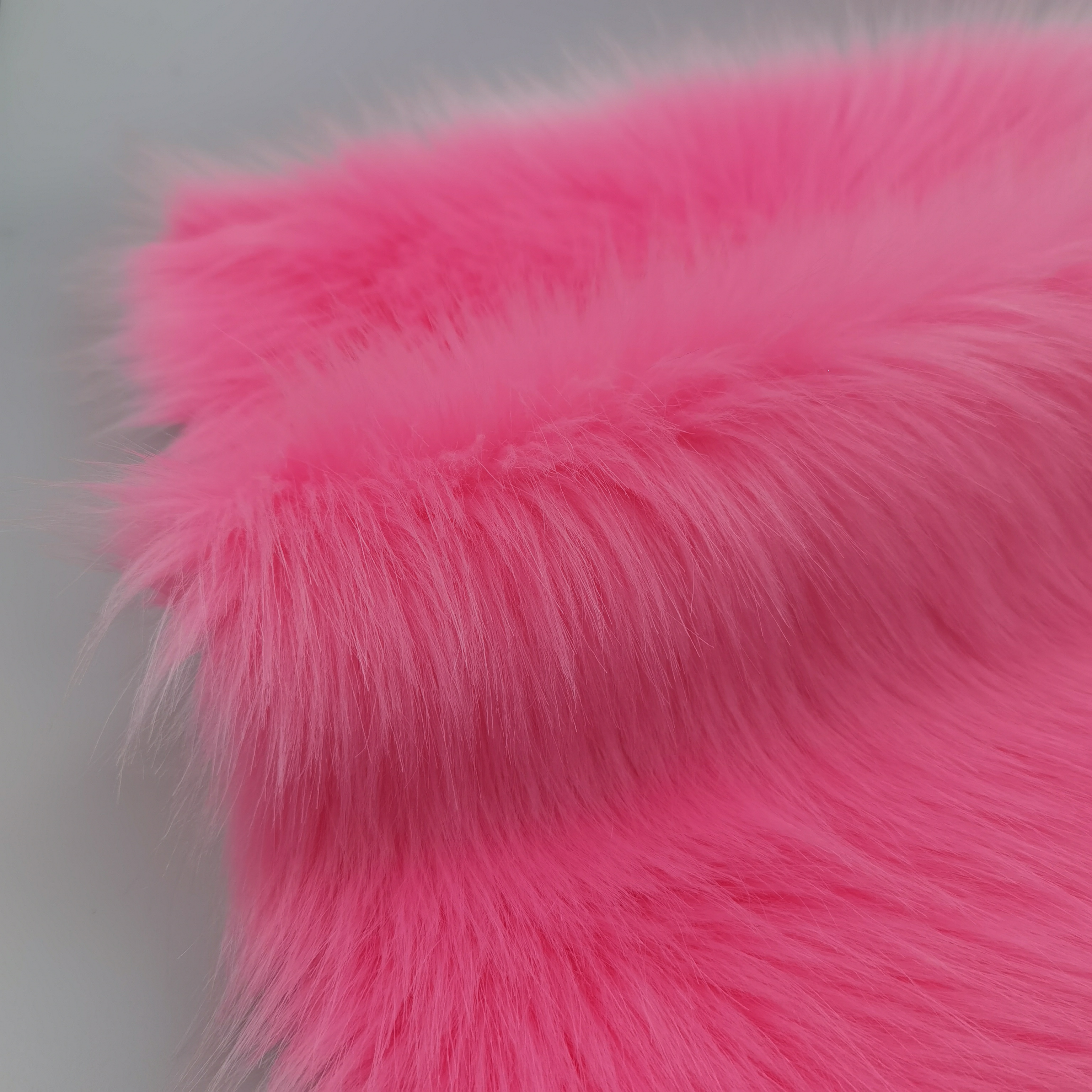 850g/m 25mm hair 75% acrylic 25%polyester  garment and home decoration usage  faux fur