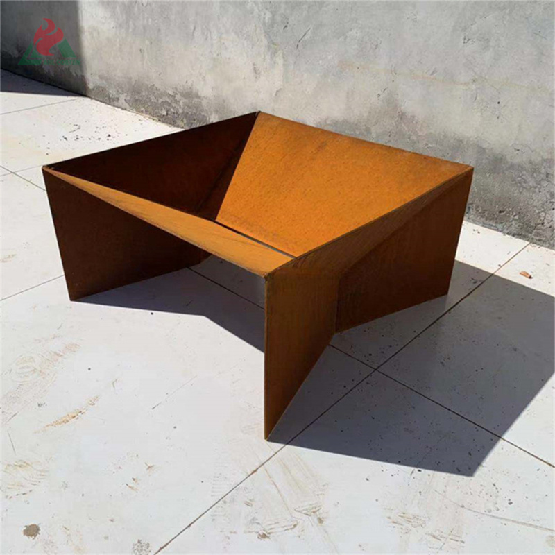 Corten steel fire pit huge fire pit bowl grill fire pits fireball