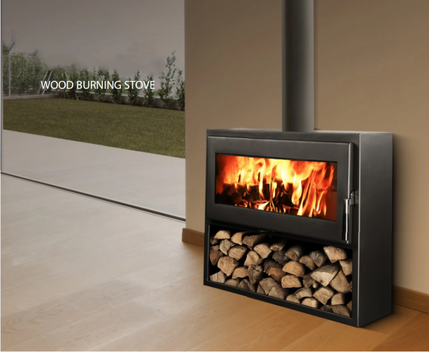 Freestanding Wood Burning stove central heating Sheet Metal Stove