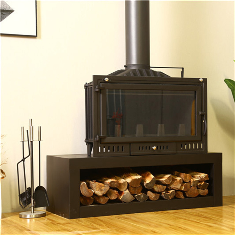 wood burning fireplace indoor hot popular 	 wood burning fireplace suspended wood burning fireplaces - stoves