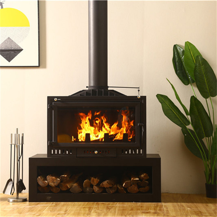 wood burning fireplace indoor hot popular 	 wood burning fireplace suspended wood burning fireplaces - stoves