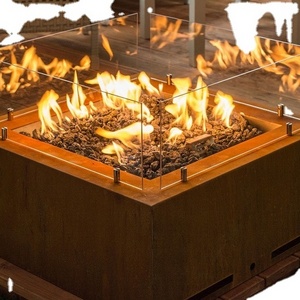 Cozy romantic gas fire places outdoor natural fire pits gas burning