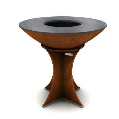 China suppliers corten steel outdoor wood burning fire pit fire bowl firepit table