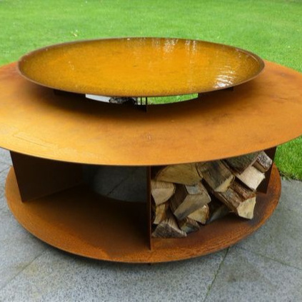 new arrival wood burning portable fire pit outdoor