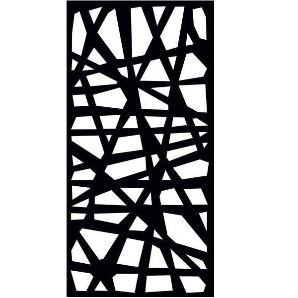 Decorative laser cut exterior metal screen outdoor privacy panels fence