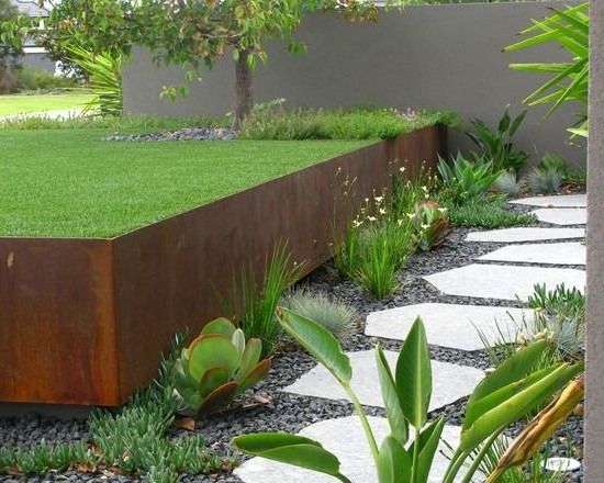 best selling products home & garden rusty corten steel retaining walls planter