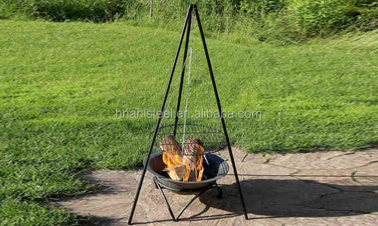 Weathering steel garden wood burning stove fire pit fire bowl