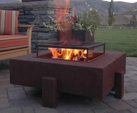 electric fire pit/Customized large outdoor gas fire pits with cheap price