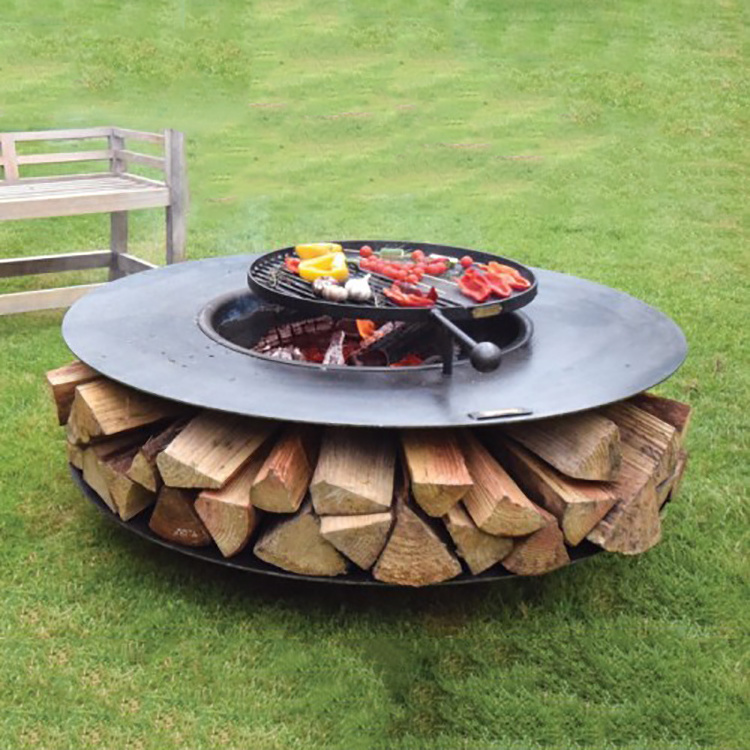 orten steel  large residential fireplaces fire place pit outdoor  wood burning stoves