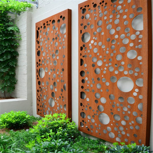 Laser Cutting Corten Steel Metal Wall Art Designs