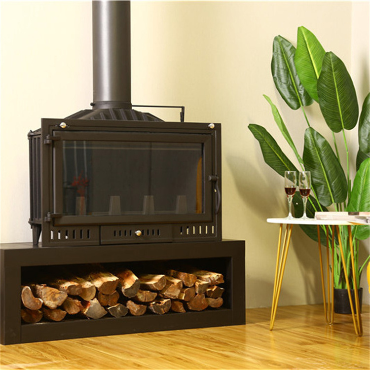 wood burning fireplace indoor hot popular 	 wood burning fireplace suspended wood burning fireplaces - stoves