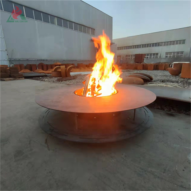 orten steel  large residential fireplaces fire place pit outdoor  wood burning stoves