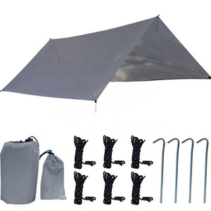 Multi-use  Camp Other Tent Waterproof Backpacking Tarp Shelter Lightweight Camping Tarp Tent Outdoor Hiking Tarp Canopy