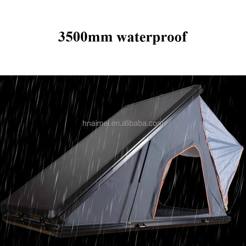 Aluminum Alloy Triangle Outdoor Automatic Tent Camping Car Roof Tent SUV Roof Tent