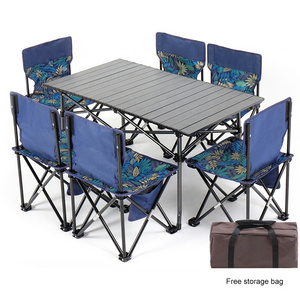 Outdoor Furniture Portable Folding Picnic Dining Table And Chairs Garden Picnic Patio Foldable Camping Table Chair Set