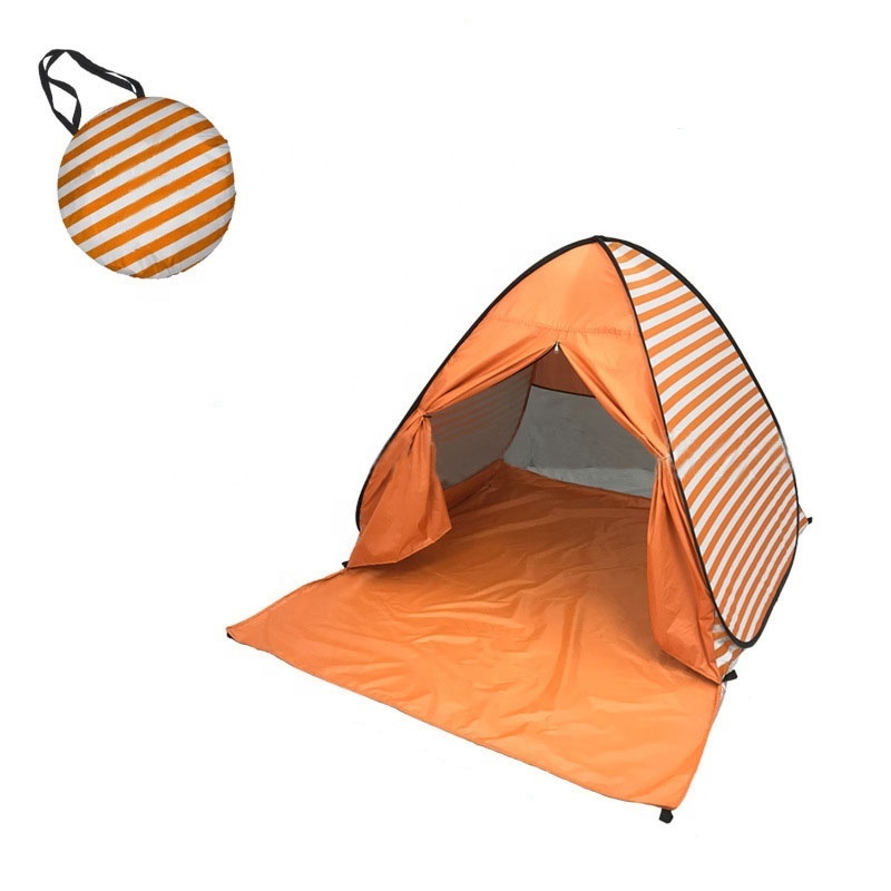 Easy Up Instant Automatic Pop Up Sunshade Beach Tent Umbrella Foldable Uv Protection Shade Tent Beach