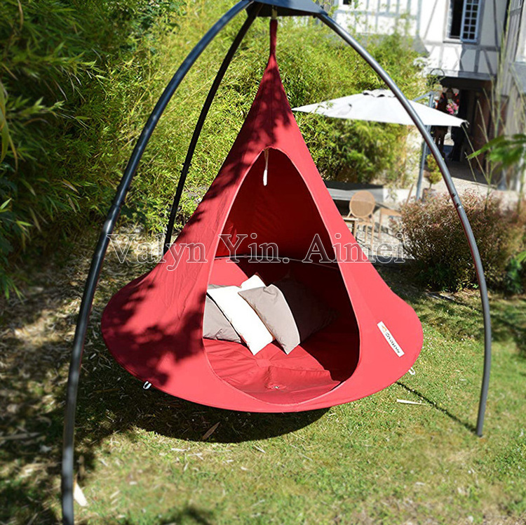 New Design Hanging Outdoor Camping Tree Tent Adult Swing Teepee Tent for Kids Hanging