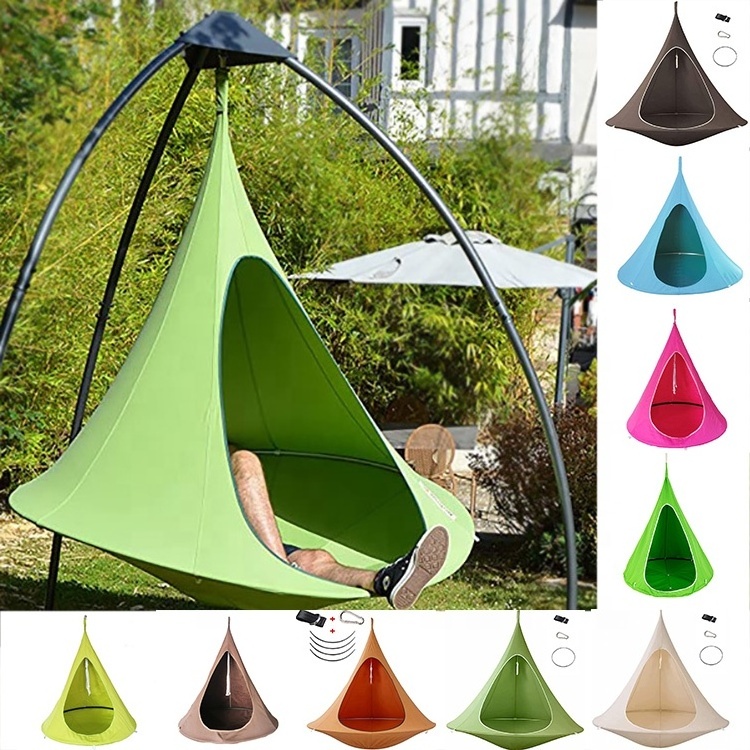 Kid Adult Outdoor Camping Waterproof Leisure Hanging Tent Hanging Chair Indoor Furniture Teepee Tree House Tent Tree Pod