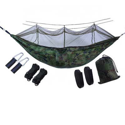 Portable 1 - 2 Person Outdoor Foldable Waterproof Hanging Beach Hammock Suspended Camping Tree House Tent Tent Hanging Bed