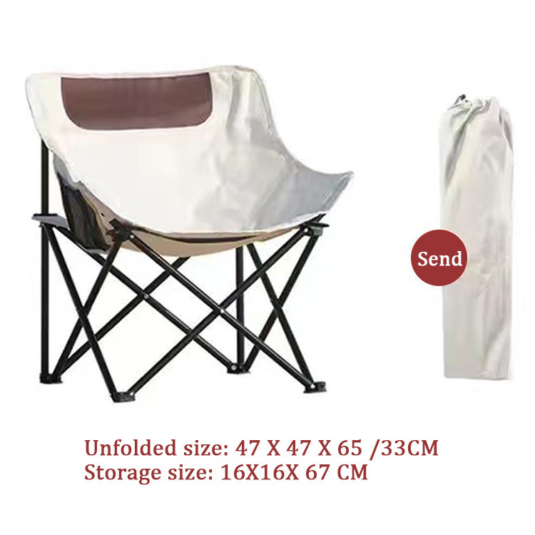 Portable Folding Beach Chair With Hanging Handel For Camping And Travelling