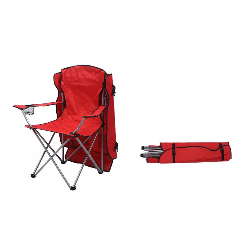 Portable Camping Beach Chair Folding Lawn Chair with Canopy Sunshade