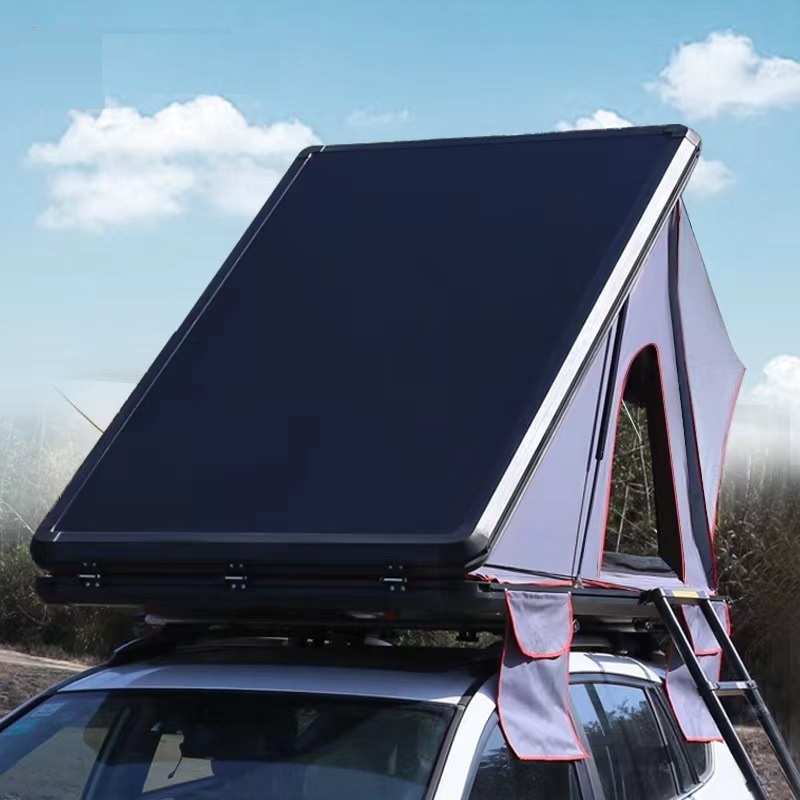 Aluminum Alloy Triangle Outdoor Automatic Tent Camping Car Roof Tent SUV Roof Tent