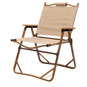 Oem Metal Frame Safe Durable Picnic Chair Heavy Duty Camping Chair