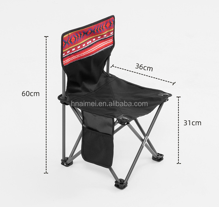 Lightweight Directors Chair with Side Table Portable Aluminium Camping Chair