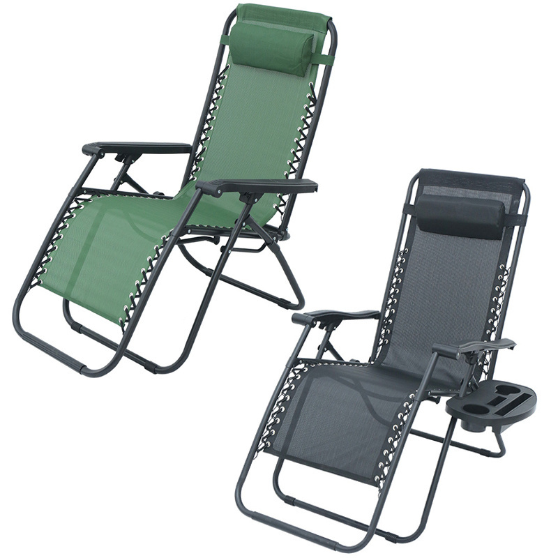 High Quality Lightweight Zero Gravity Chair Recliner Beach Long Chair Outdoor Sun Lounge Chair