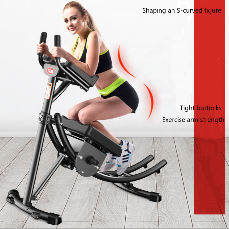 Wholesale New Home Fitness Foldable Abdominales Commercial Roller Ab Coaster Machine Abdominal Exercise