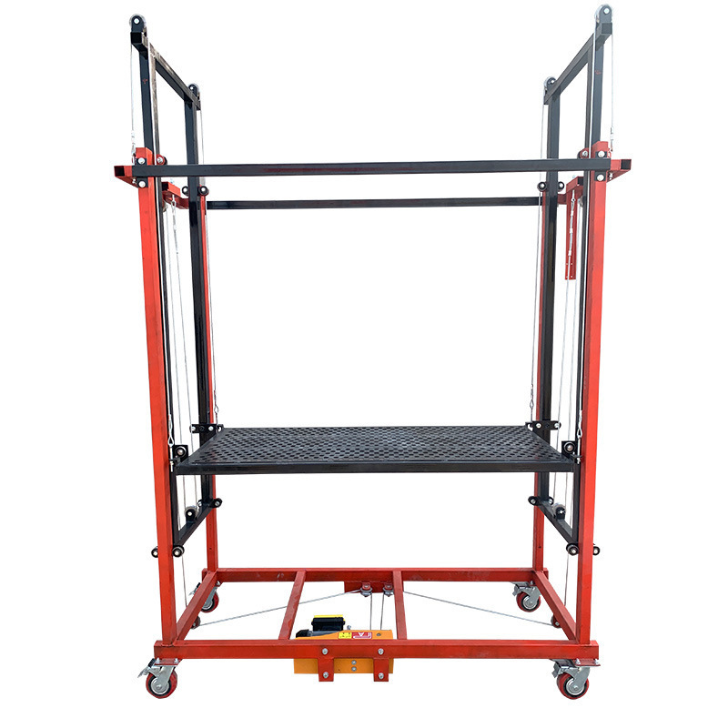 Support customization Mobile Electric Scaffold Lift 3 - 6m Electric Scaffolding