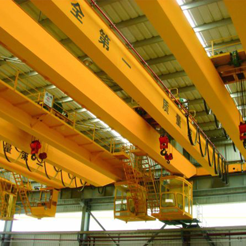 High-quality China Cranes Manufacturers Overhead Crane Double beam bridge crane Price European Type  3  5 10  15 20 Tons