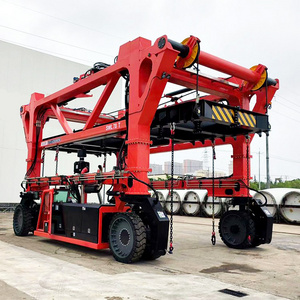 40 80 120 ton multifunctional Straddle Carrier rubber tyred container gantry cranes for sale