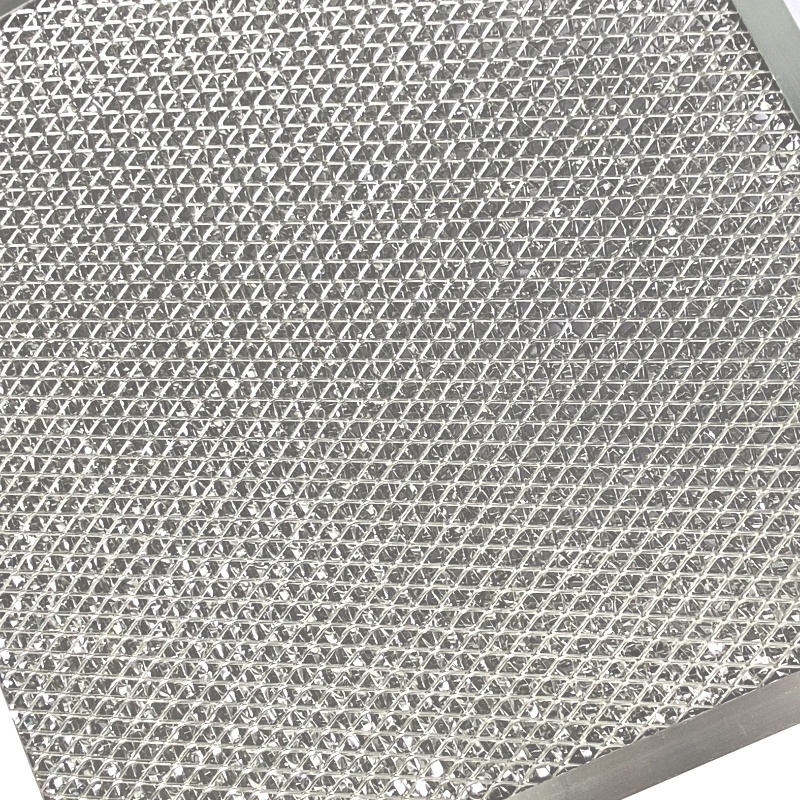 Aluminum Wire Mesh Pre Panel Air Filters Washable Mini Metal Frame For Best Price