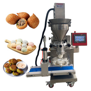 Automatic kebbeh kibbeh kibbe encrusting filling machine small kubba momo make machine