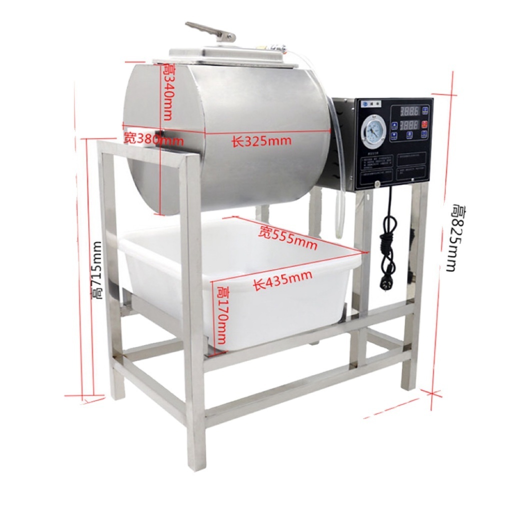 wholesale price vacuum tumbler marinator/automatic meat marinating machine/electric beef jerkey meat salted machine